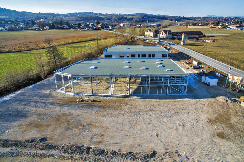 Suivi de chantier village d'entreprises Sillingy (du 18 décembre 2016 au 8 janvier 2017)